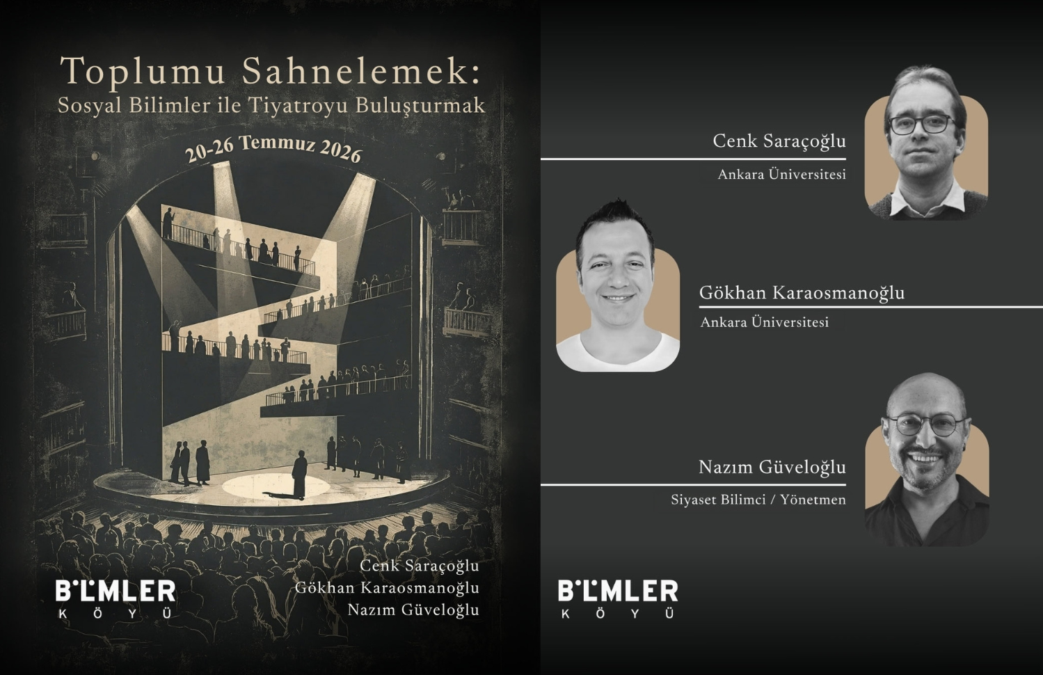 Gelecek Yaz / Toplumu Sahnelemek: Sosyal Bilimler ile Tiyatroyu Buluşturmak