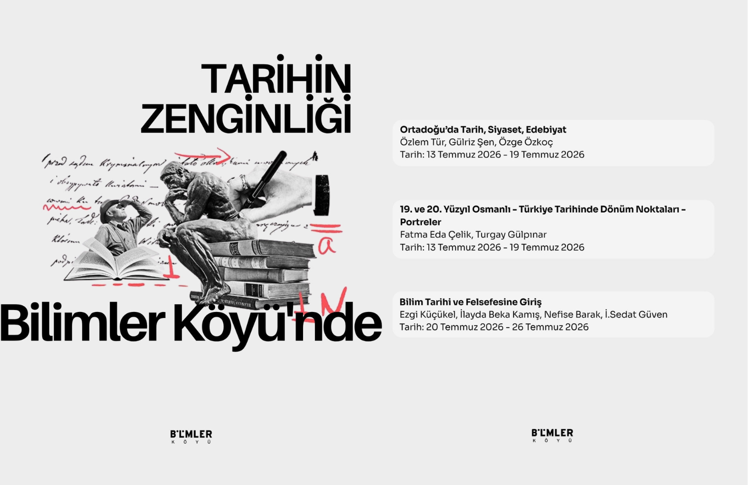 Tarihin Zenginliği Bilimler Köyü'nde